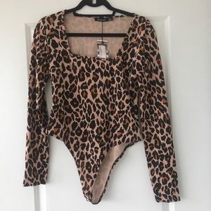 Cheetah Print Body Suit